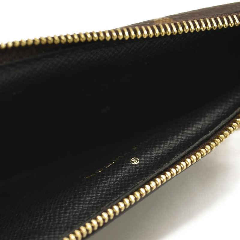 LOUIS VUITTON  Monogram Recto Verso Card Holder Black