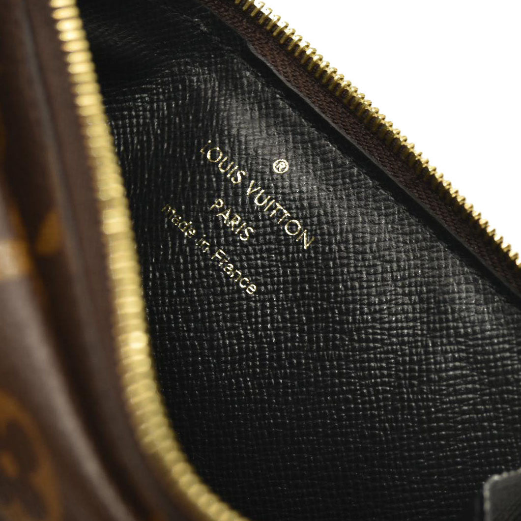 LOUIS VUITTON  Monogram Recto Verso Card Holder Black