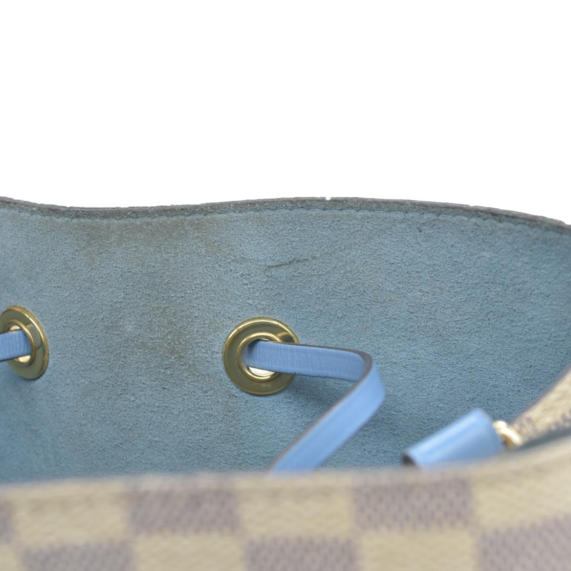 $2030 CONSIGNMENT Louis Vuitton  Damier Azur Neonoe MM Bleuet