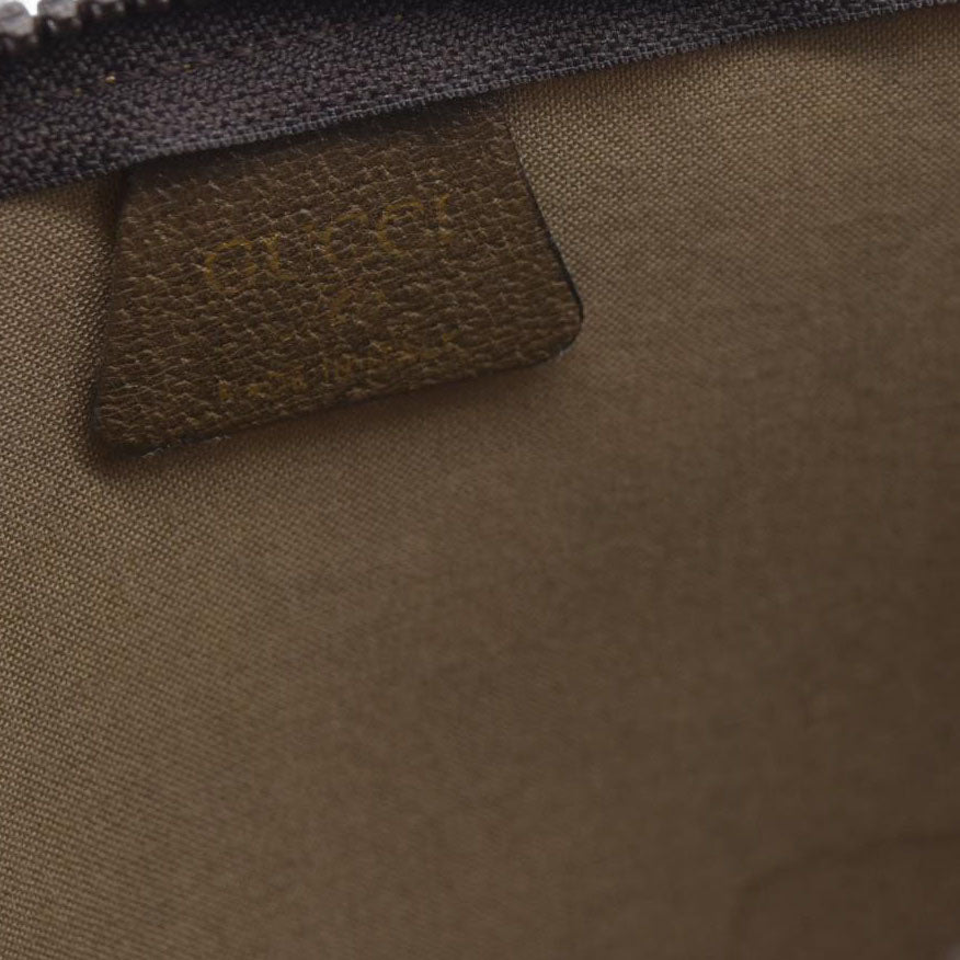 Gucci GG Gucci Plus PVC Leather Pouch Clutch Bag