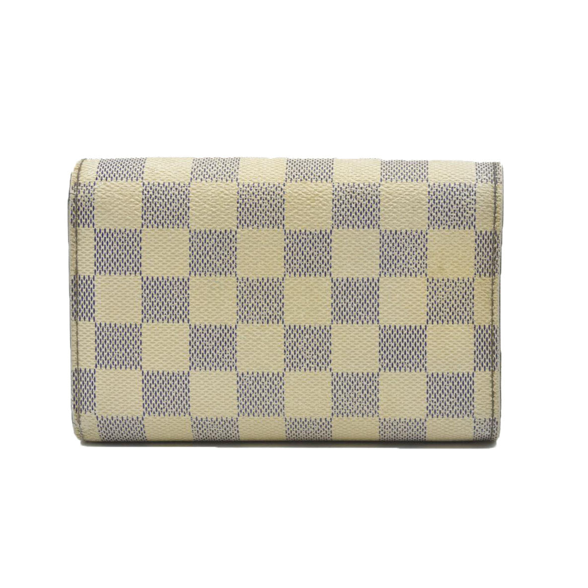 AUCTION $610 Louis Vuitton  Damier Azur Alexandra Wallet