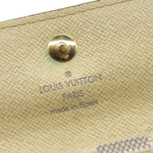 AUCTION $610 Louis Vuitton  Damier Azur Alexandra Wallet