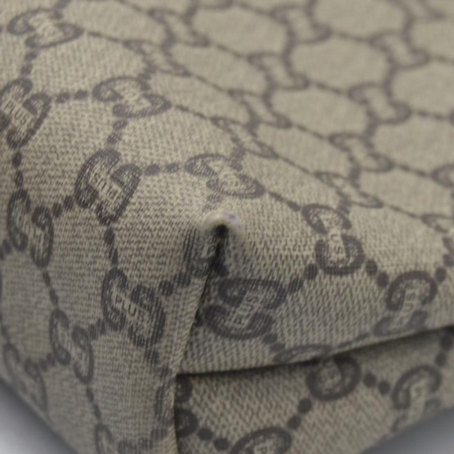 Gucci GG Gucci Plus PVC Leather Pouch Clutch Bag