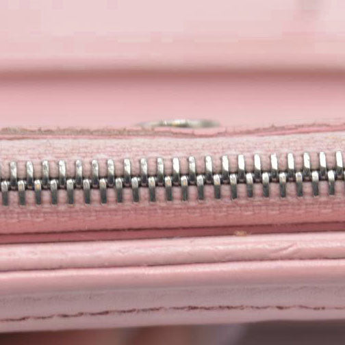 $835 Louis Vuitton Leather New Wave Compact Wallet Pink CONSIGNMENT