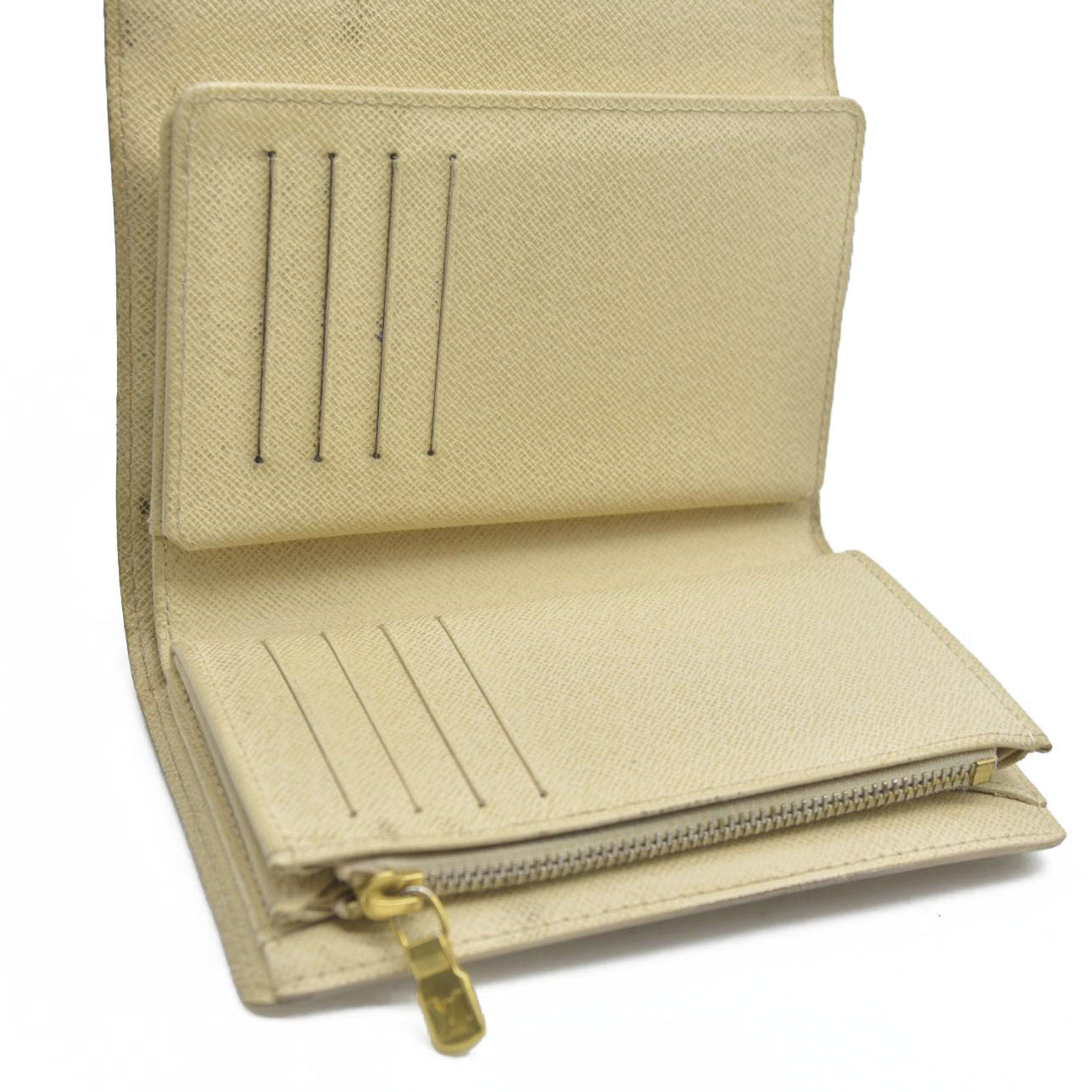 AUCTION $610 Louis Vuitton  Damier Azur Alexandra Wallet