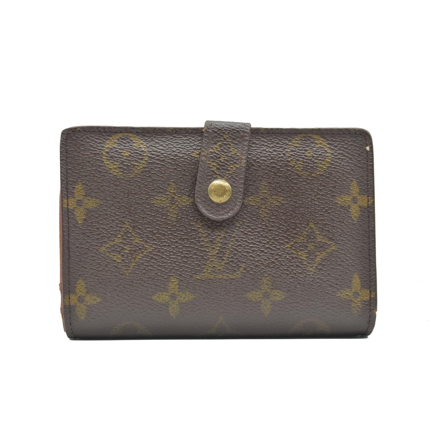 $750 1998 Louis Vuitton Kisslock French Wallet CONSIGNMENT MI0928