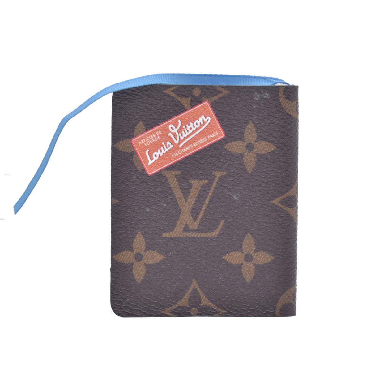 $380 2018 LOUIS VUITTON Monogram Heritage World Tour Micro Notebook Bag Charm DF0118 CONSIGNMENT 10021277