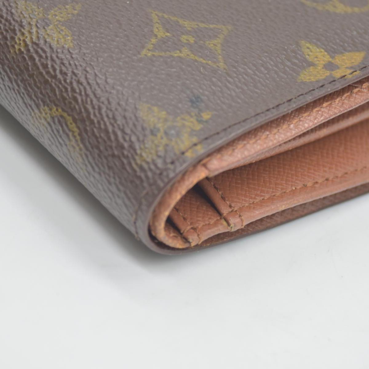 $750 1998 Louis Vuitton Kisslock French Wallet CONSIGNMENT MI0928