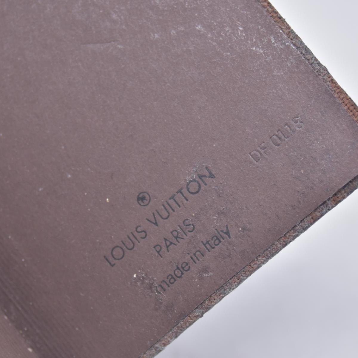 $380 2018 LOUIS VUITTON Monogram Heritage World Tour Micro Notebook Bag Charm DF0118 CONSIGNMENT 10021277