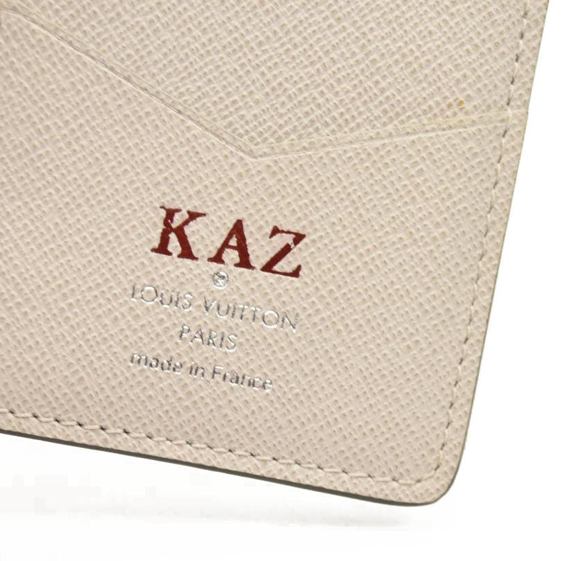 AUCTION $550 Louis Vuitton  Taigarama Pocket Organizer NM Antartica TA4210