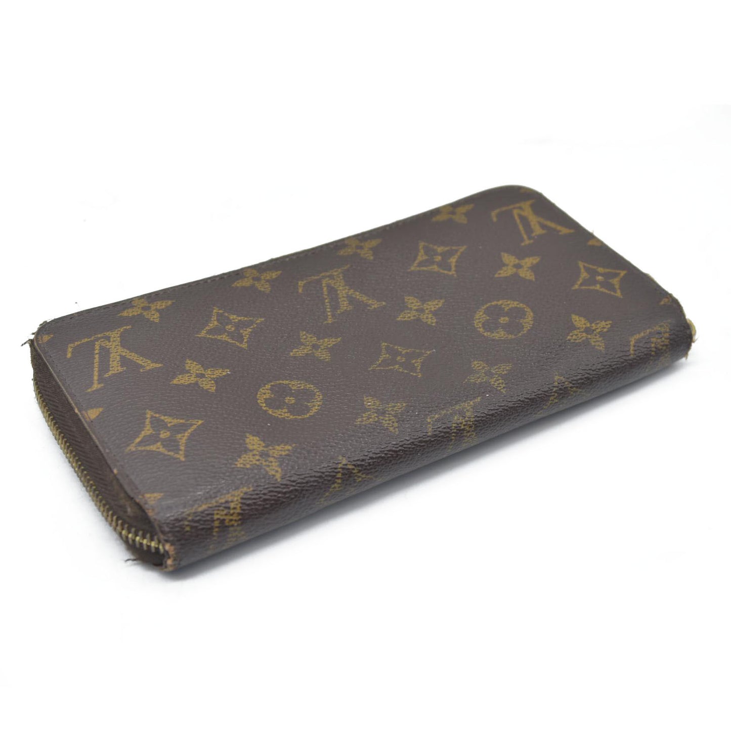 $915 Louis Vuitton 2011 LV Monogram Zippy Wallet CA1131