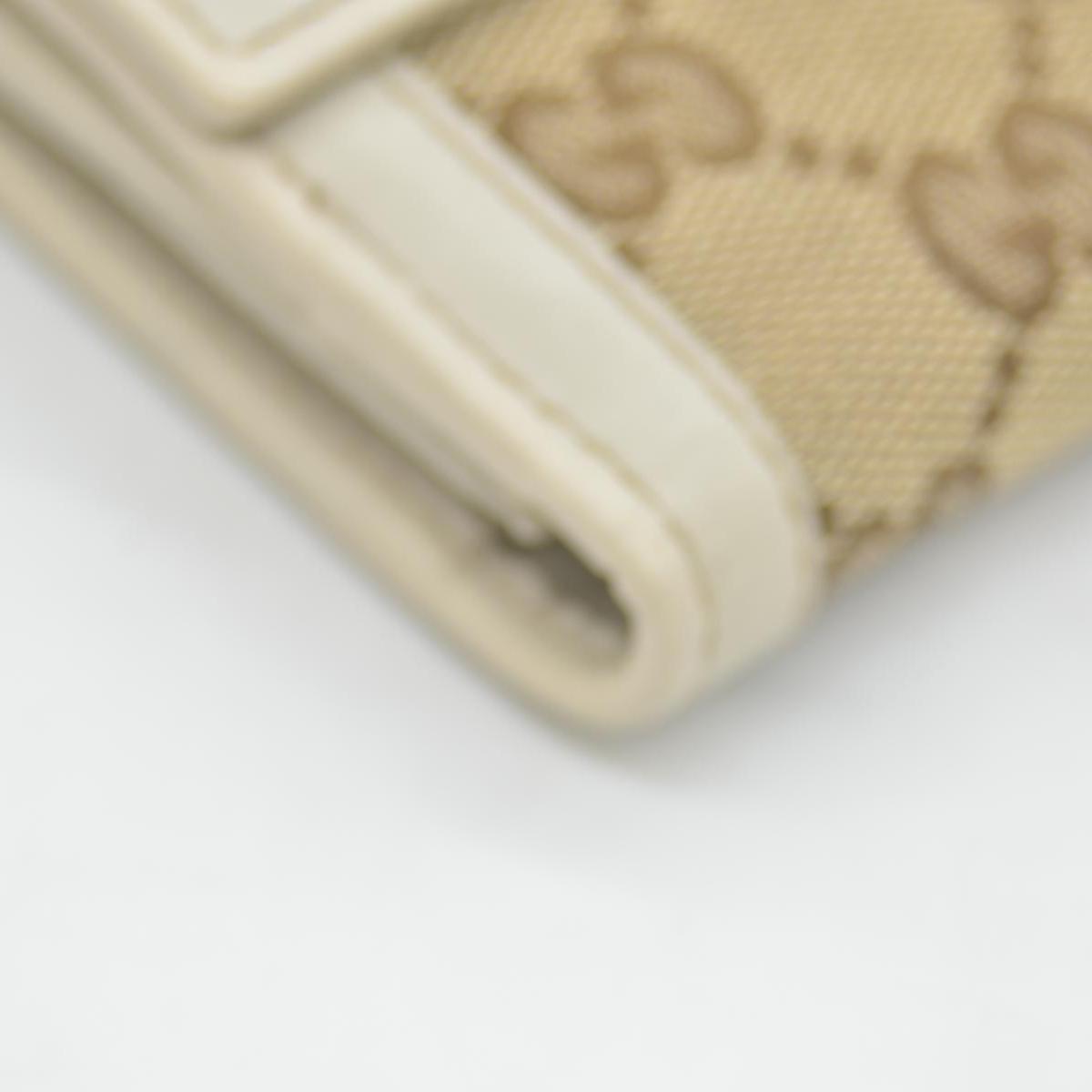 $880 Gucci Monogram Sukey Continental Wallet Champagne CONSIGNMENT