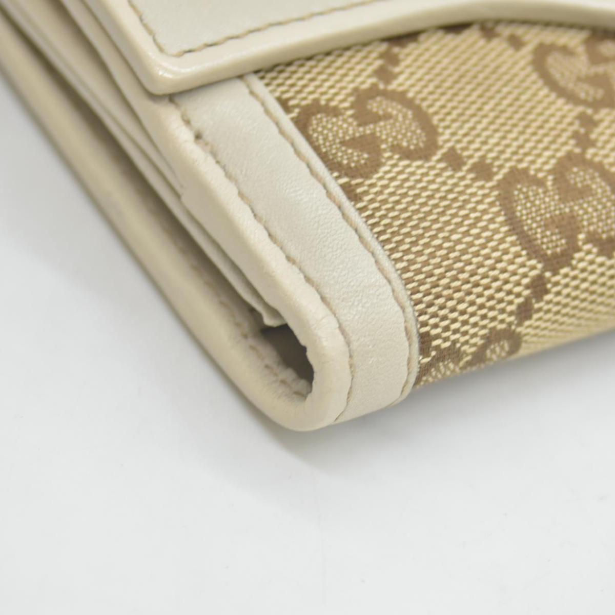 $880 Gucci Monogram Sukey Continental Wallet Champagne CONSIGNMENT