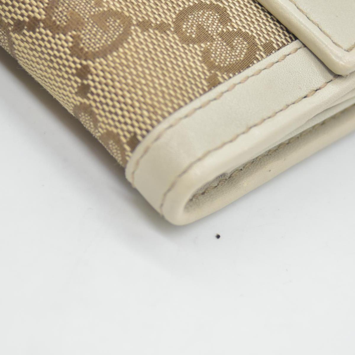 $880 Gucci Monogram Sukey Continental Wallet Champagne CONSIGNMENT
