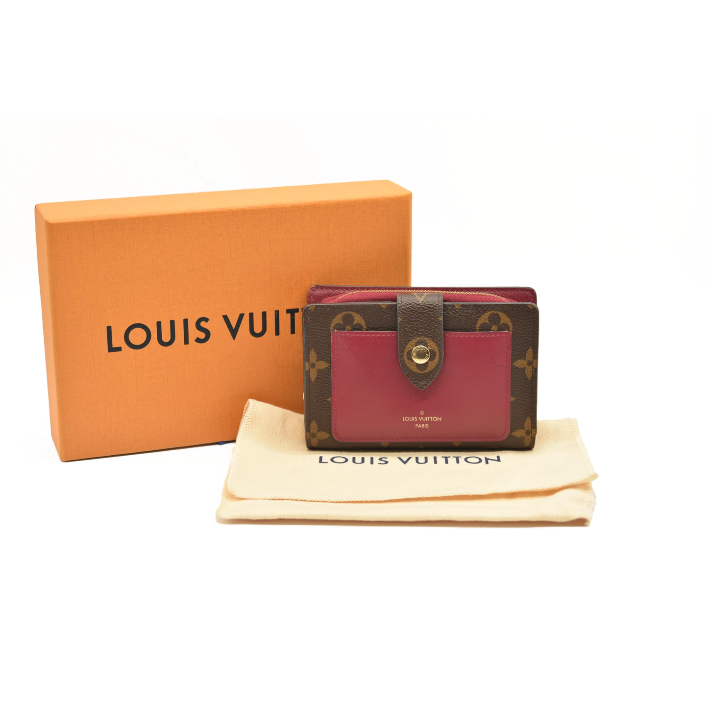 LOUIS VUITTON Monogram Juliette Wallet Fuchsia SP0271