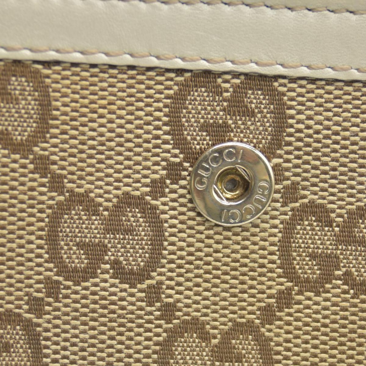$880 Gucci Monogram Sukey Continental Wallet Champagne CONSIGNMENT