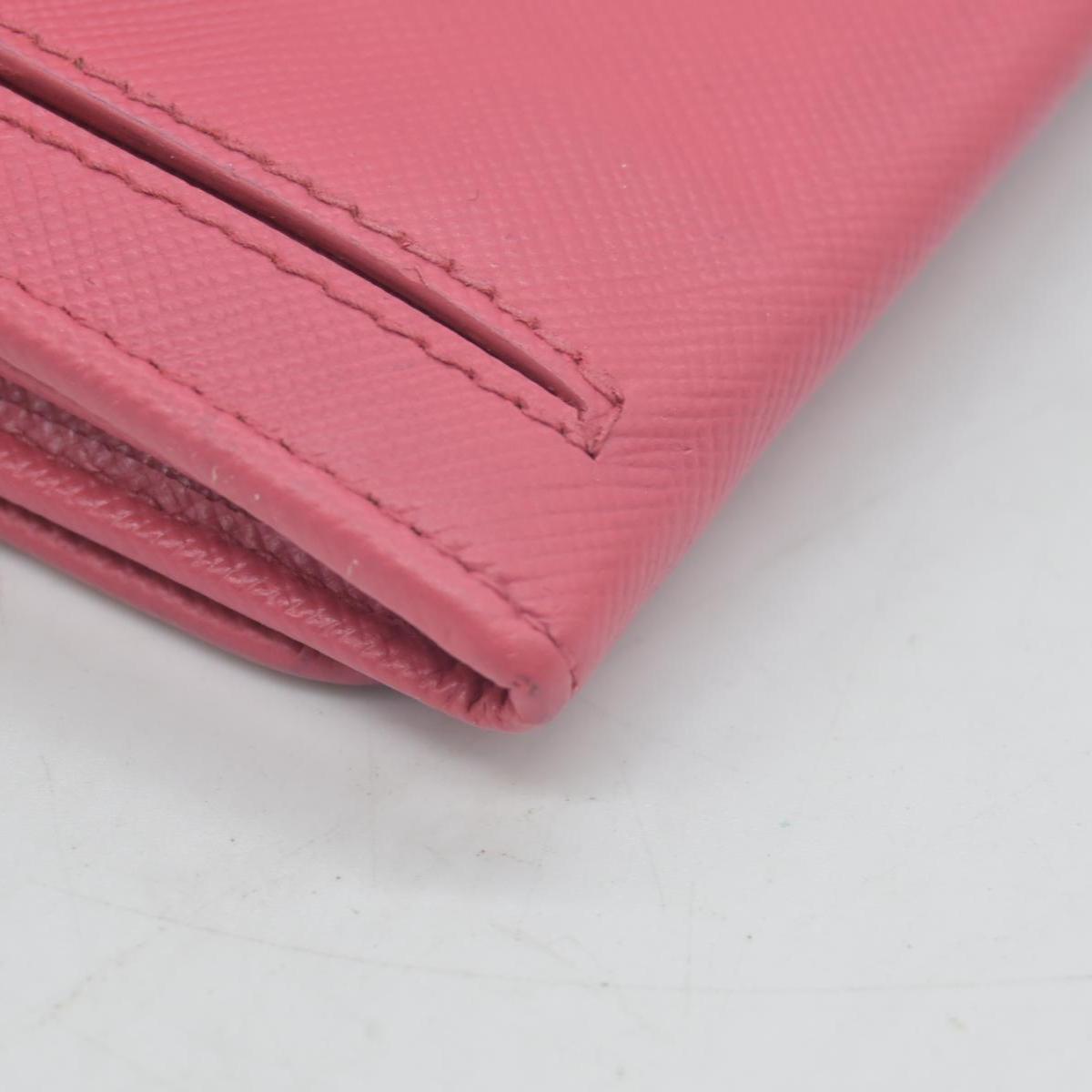 Prada  Saffiano Metal Leather Continental Wallet CONSIGNMENT