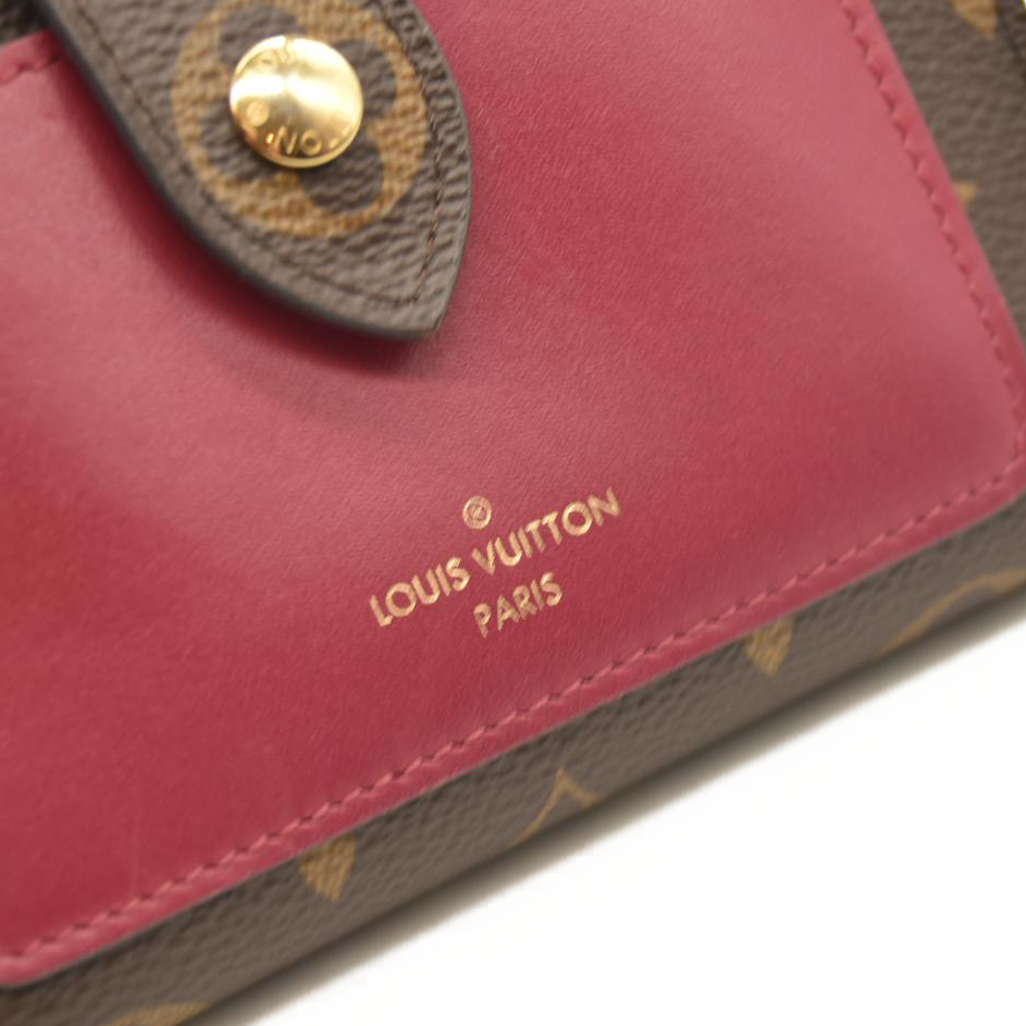 LOUIS VUITTON Monogram Juliette Wallet Fuchsia SP0271