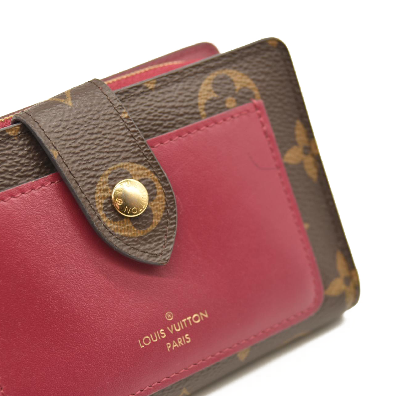 LOUIS VUITTON Monogram Juliette Wallet Fuchsia SP0271