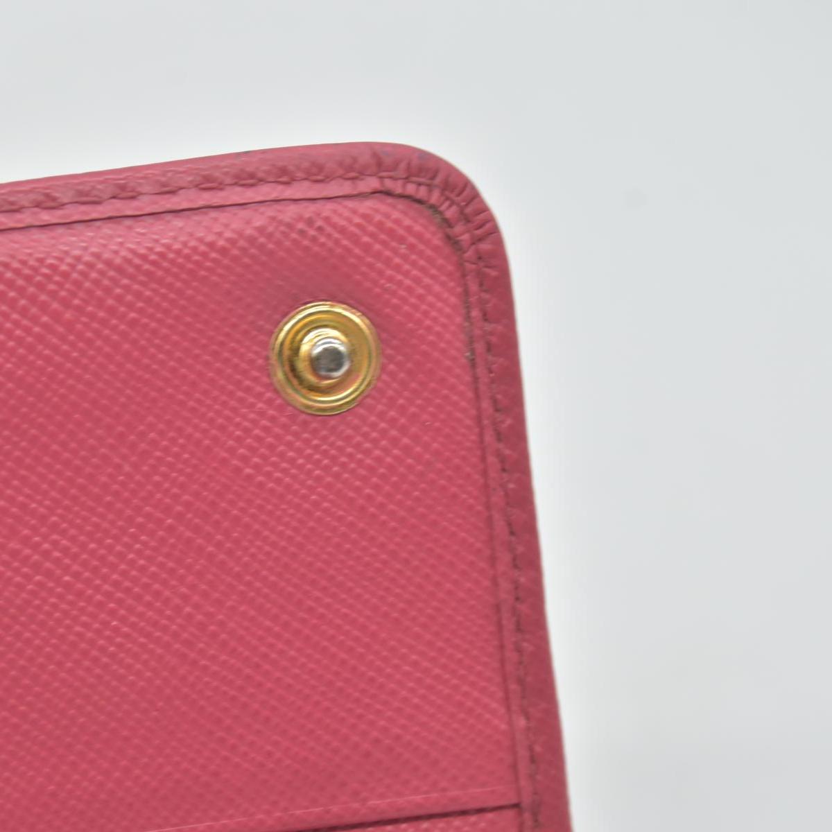 Prada  Saffiano Metal Leather Continental Wallet CONSIGNMENT