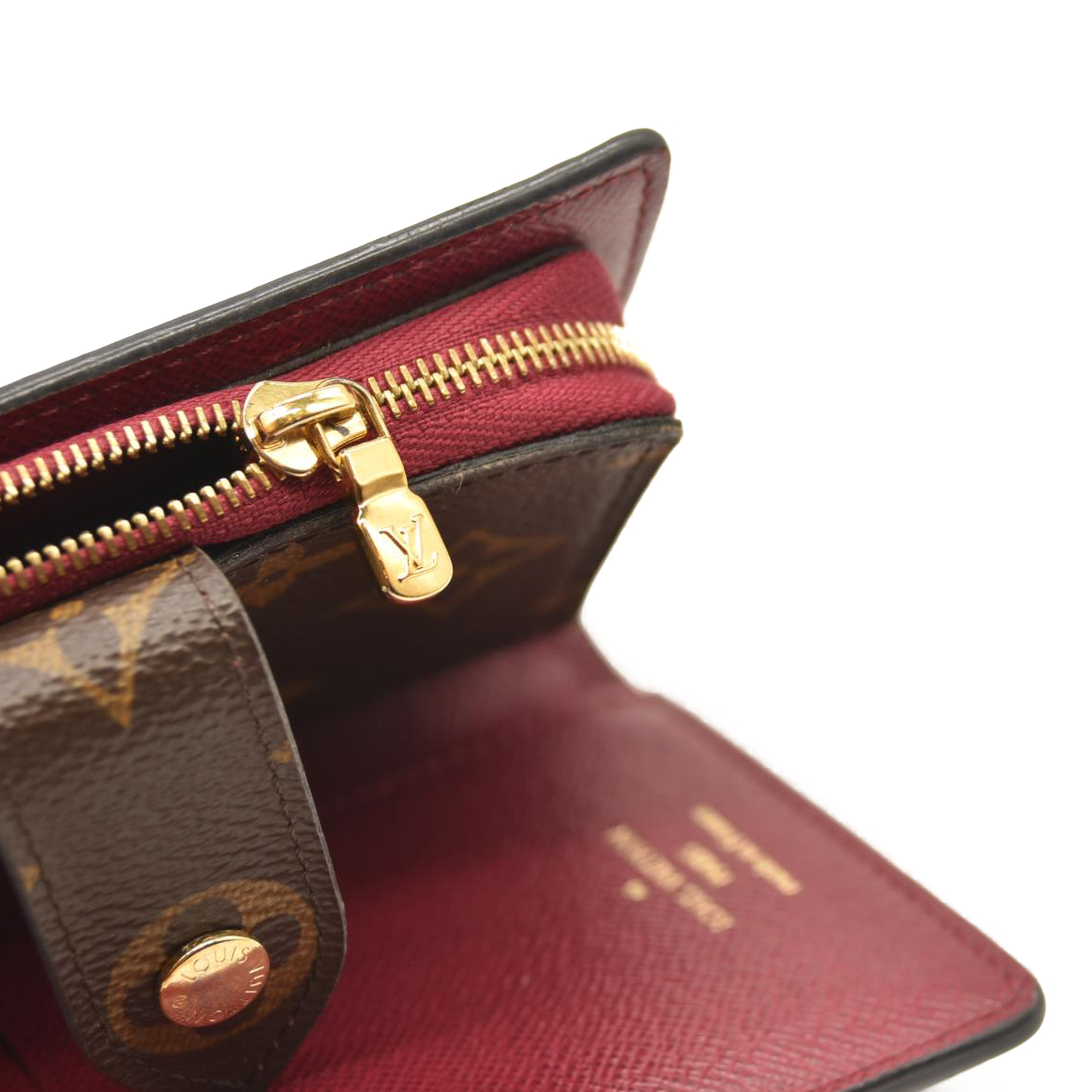 LOUIS VUITTON Monogram Juliette Wallet Fuchsia SP0271