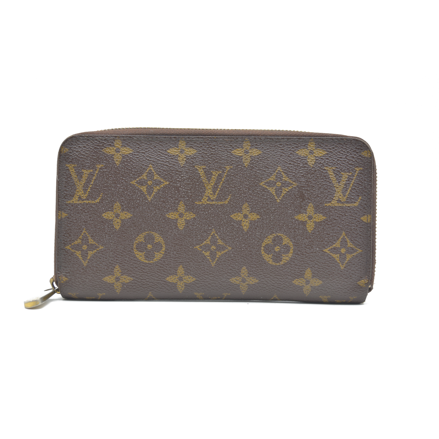 AUCTION $915 Louis Vuitton Monogram Zippy Wallet SP0143 2013