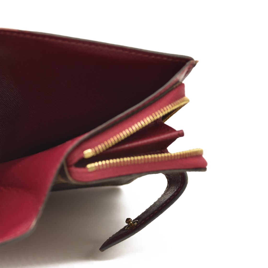 LOUIS VUITTON Monogram Juliette Wallet Fuchsia SP0271