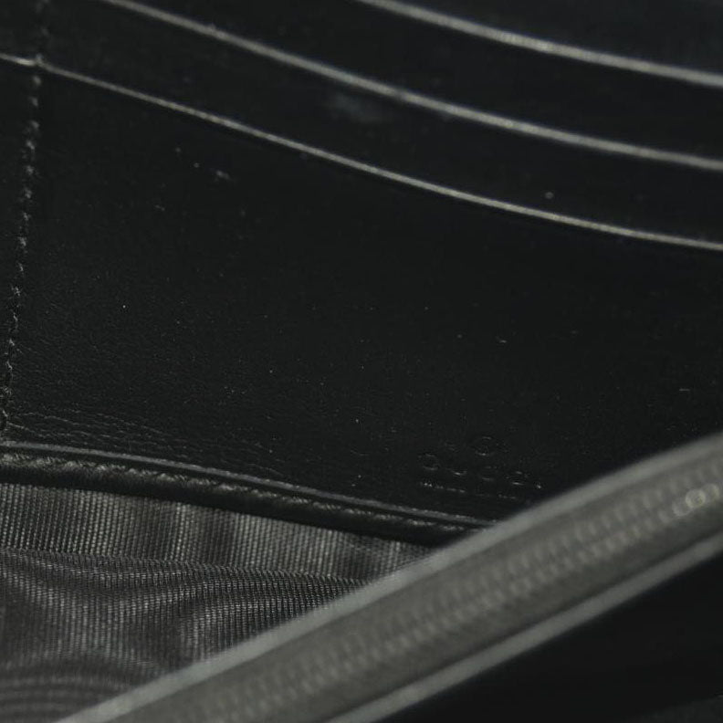 Gucci Calfskin Interlocking G Icon Wallet Black