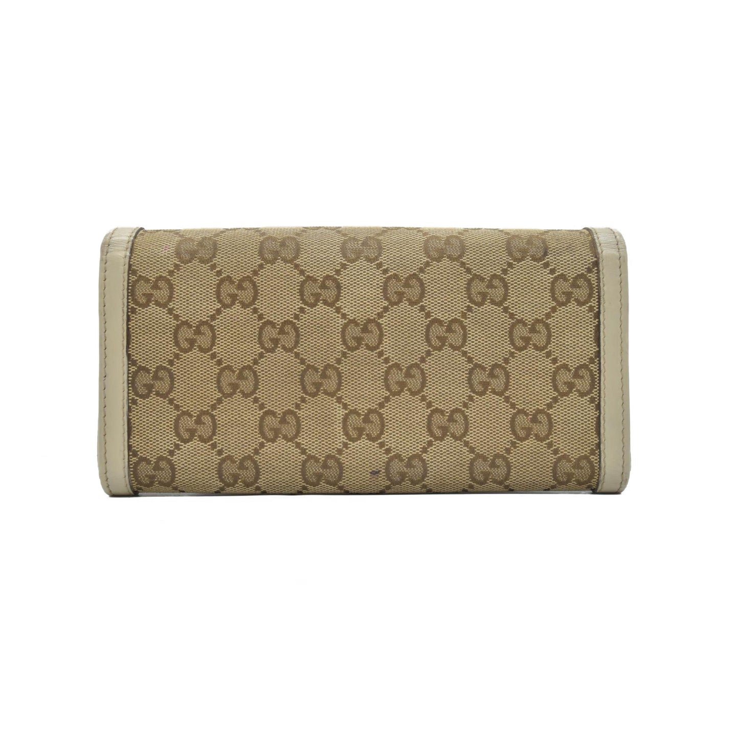 Gucci Monogram Sukey Continental Wallet Champagne CONSIGNMENT
