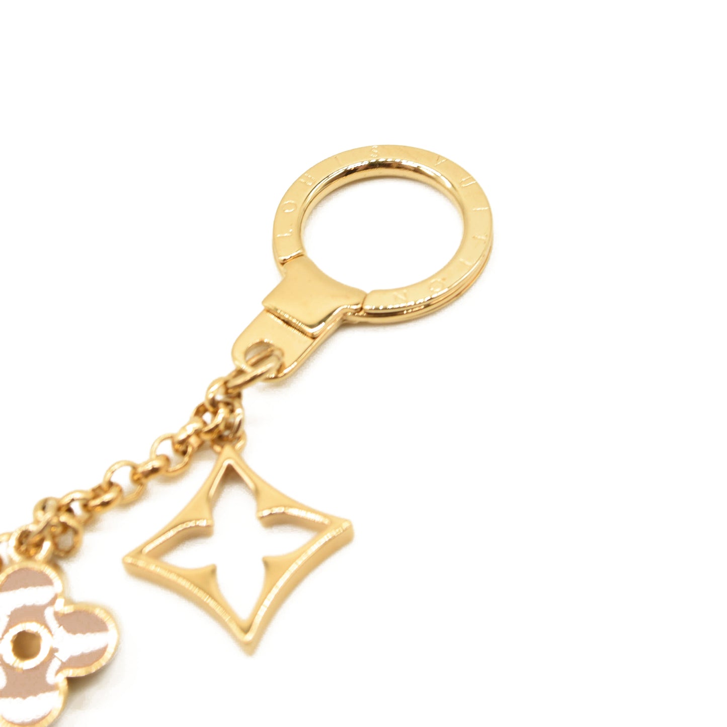 Louis Vuitton Fleur de Monogram Bag Charm Chain