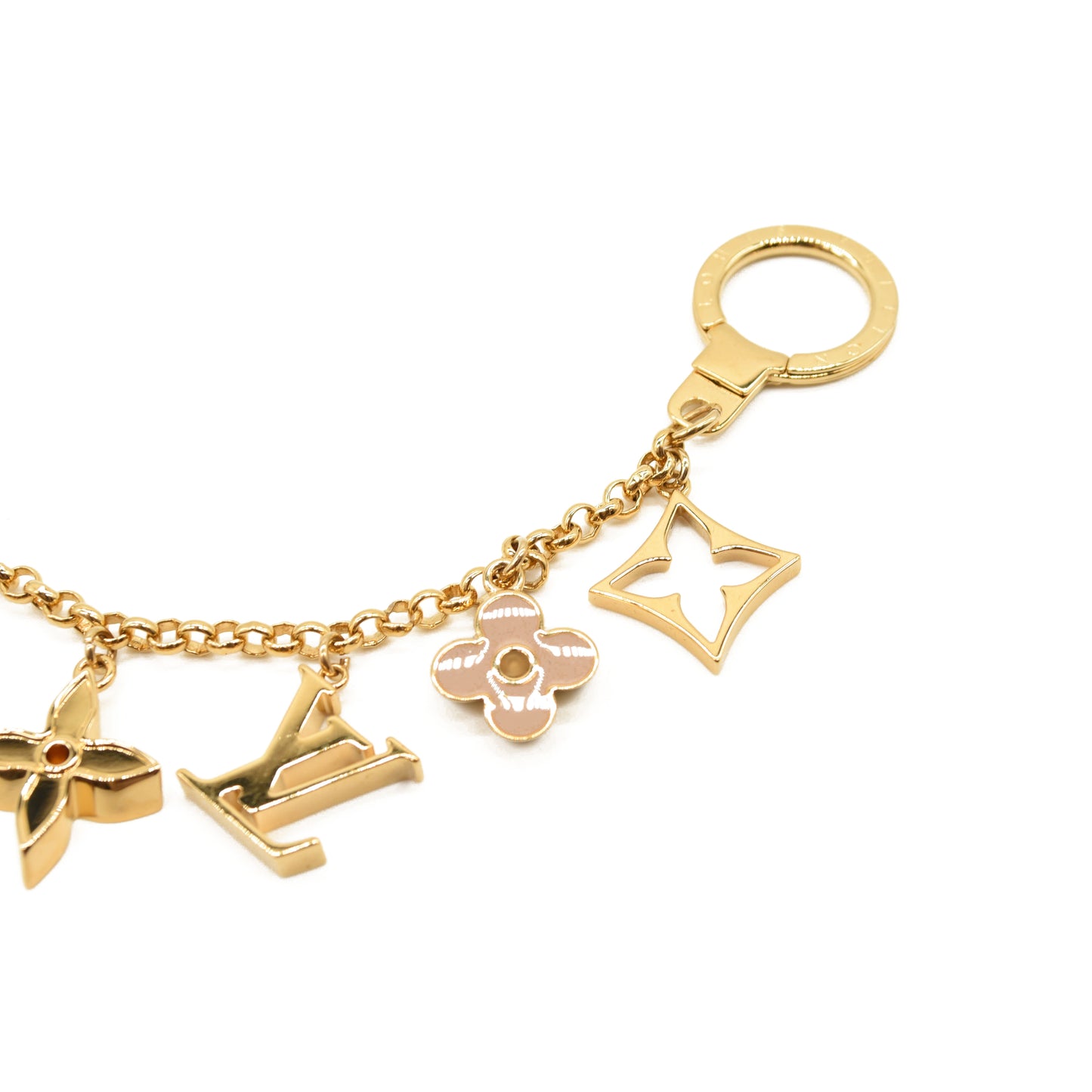 Louis Vuitton Fleur de Monogram Bag Charm Chain