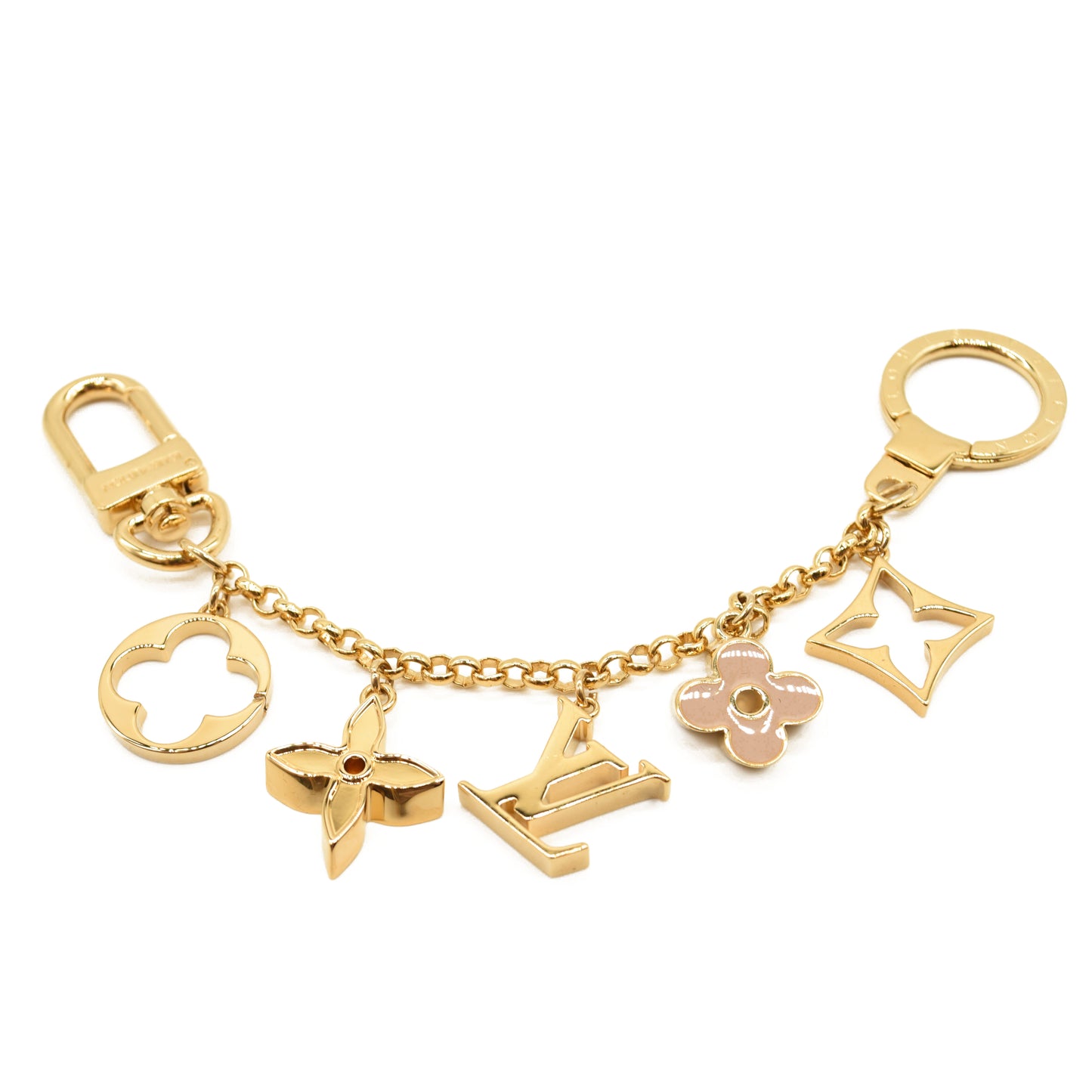 Louis Vuitton Fleur de Monogram Bag Charm Chain