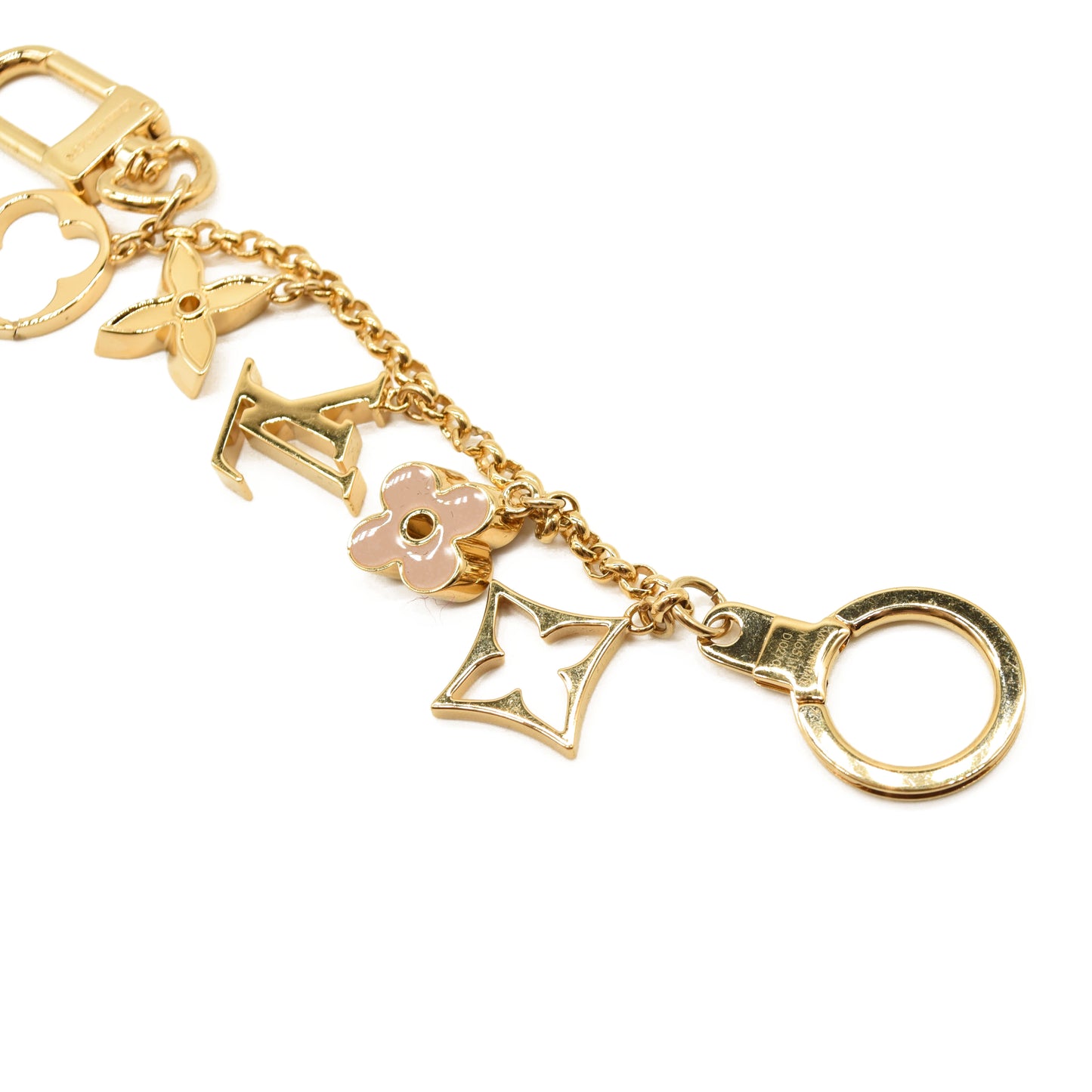 Louis Vuitton Fleur de Monogram Bag Charm Chain