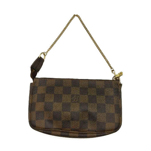 LOUIS VUITTON Damier Ebene Mini Pochette Accessories