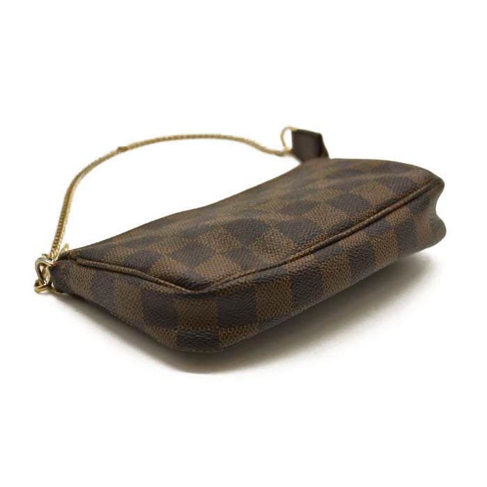 LOUIS VUITTON Damier Ebene Mini Pochette Accessories