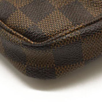 LOUIS VUITTON Damier Ebene Mini Pochette Accessories