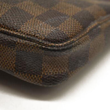 LOUIS VUITTON Damier Ebene Mini Pochette Accessories