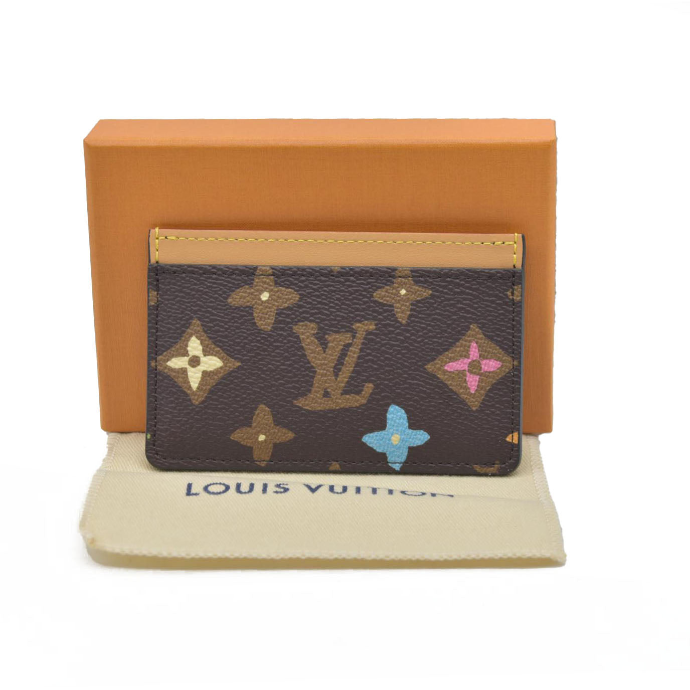 NEW Louis Vuitton  Monogram Craggy Card Holder Chocolate
