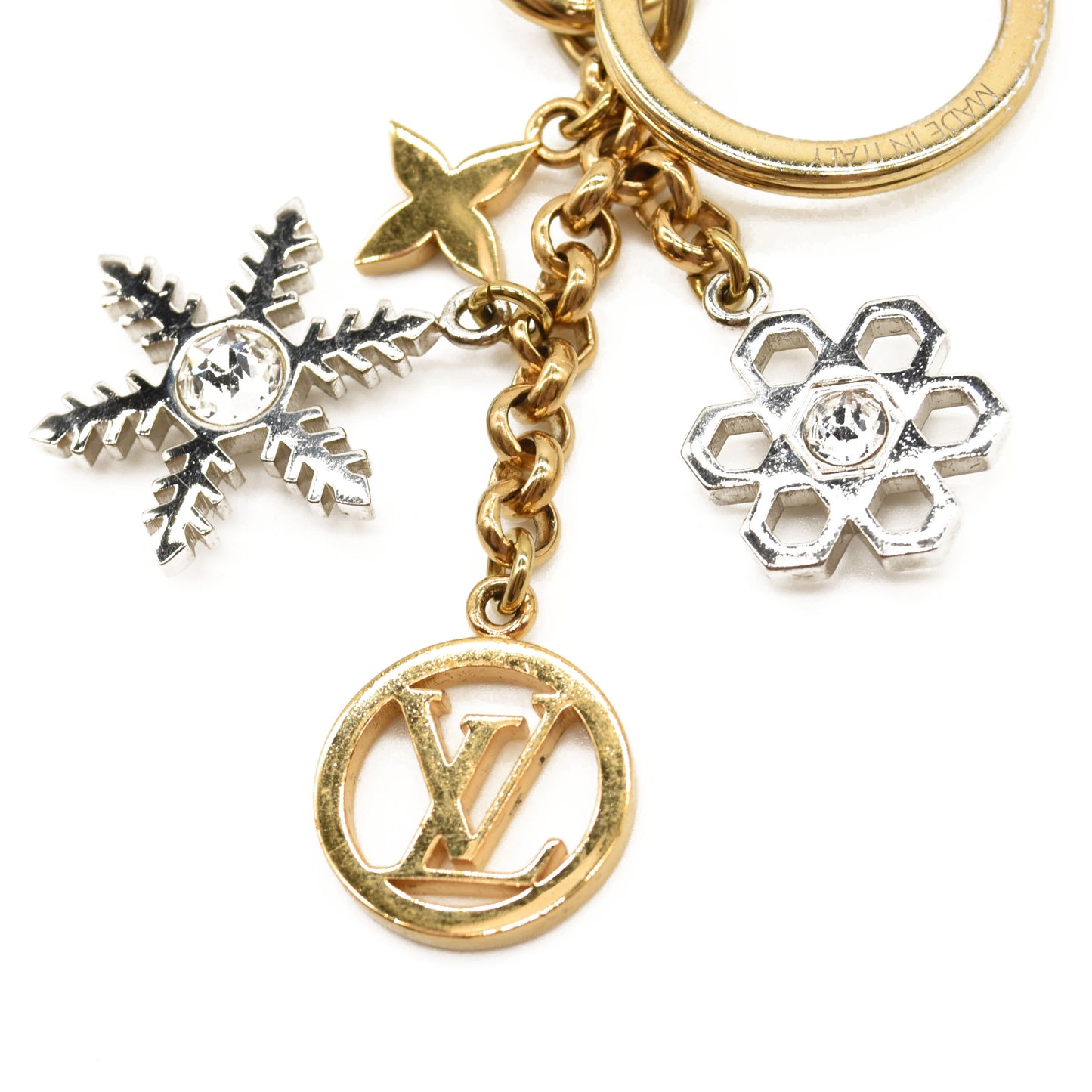 Louis Vuitton Snowflakes Bag Charm And Key Holder