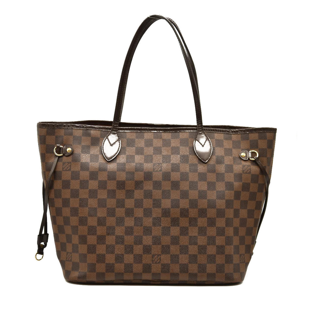 Louis Vuitton  Damier Ebene Neo Neverfull MM Rose Ballerine