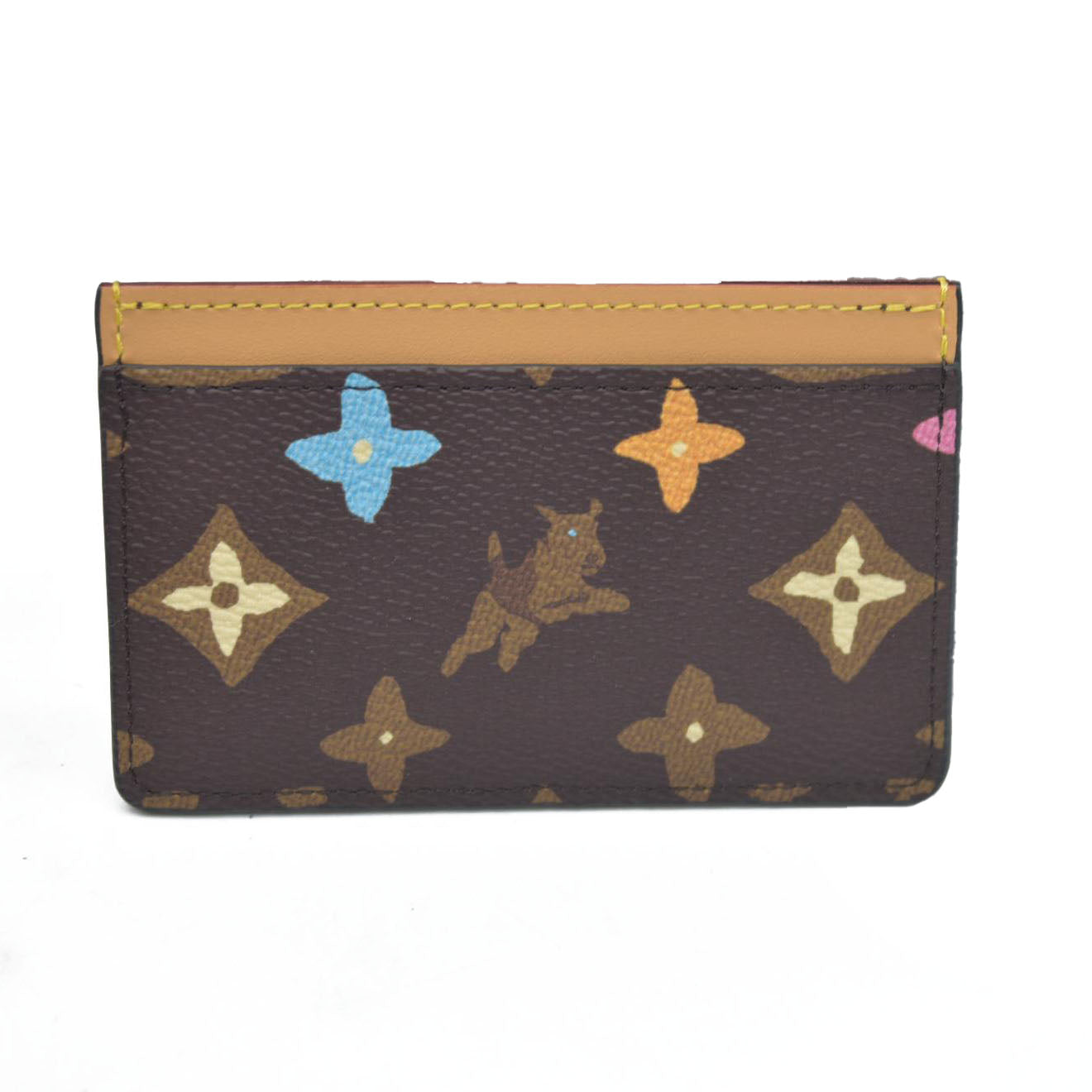 NEW Louis Vuitton  Monogram Craggy Card Holder Chocolate