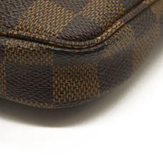 LOUIS VUITTON Damier Ebene Mini Pochette Accessories