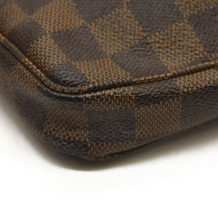 LOUIS VUITTON Damier Ebene Mini Pochette Accessories