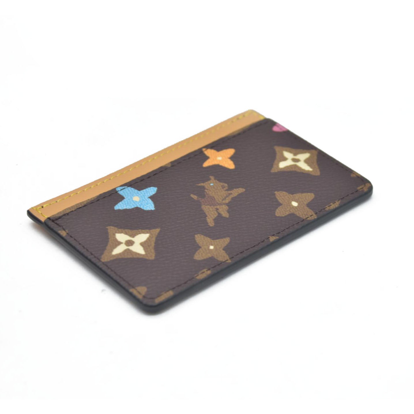 NEW Louis Vuitton  Monogram Craggy Card Holder Chocolate