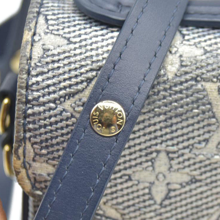 Louis Vuitton  Monoglam Pochette Metis East West Blue