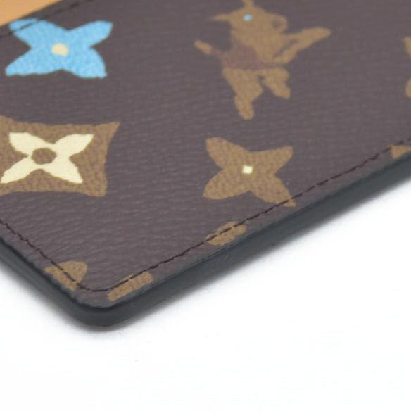 NEW Louis Vuitton  Monogram Craggy Card Holder Chocolate