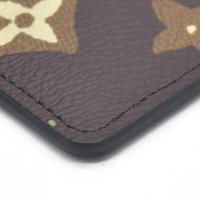 NEW Louis Vuitton  Monogram Craggy Card Holder Chocolate
