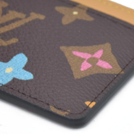 NEW Louis Vuitton  Monogram Craggy Card Holder Chocolate