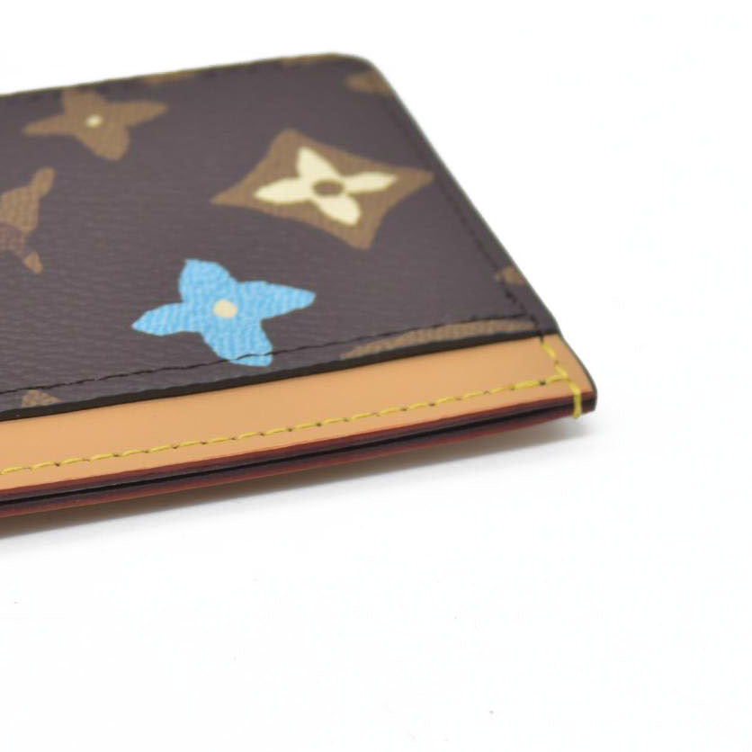 NEW Louis Vuitton  Monogram Craggy Card Holder Chocolate