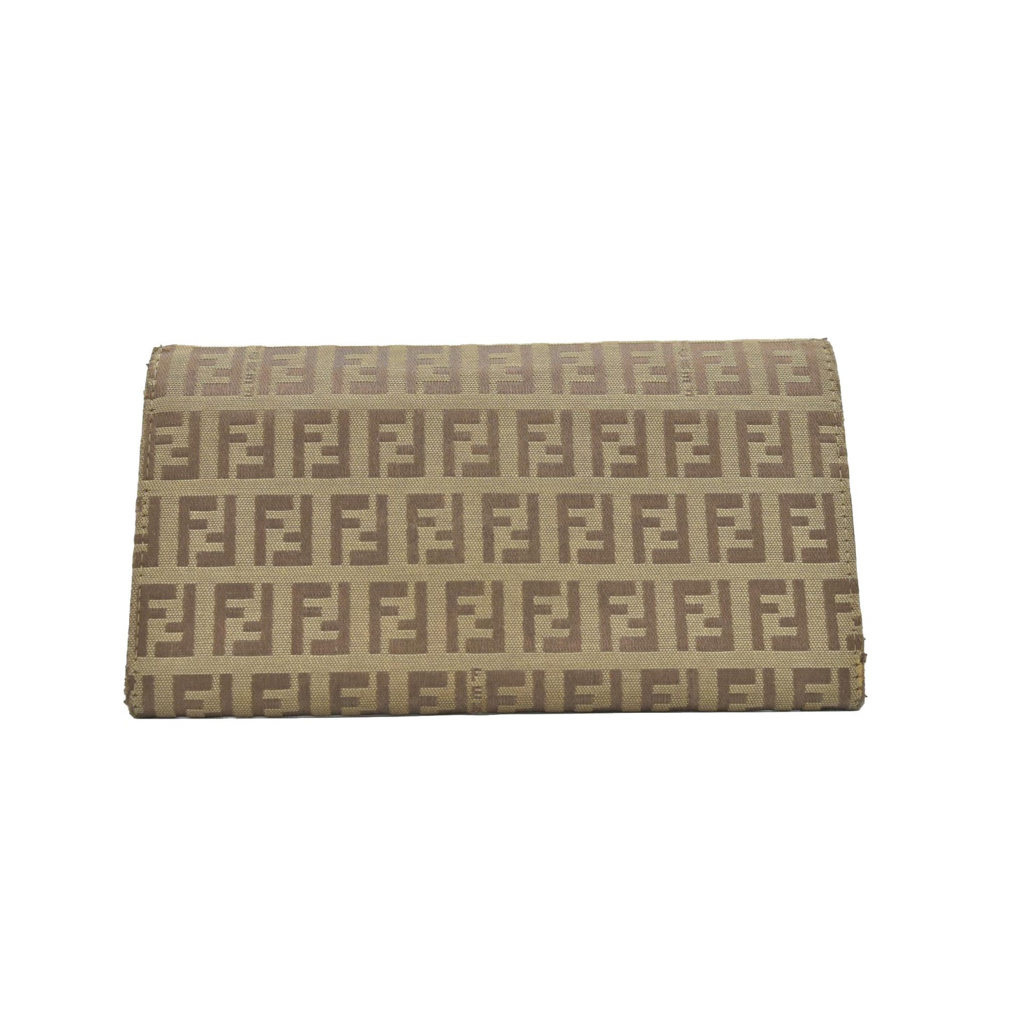 Fendi  Vintage Zucchino FF Logo Continental Wallet
